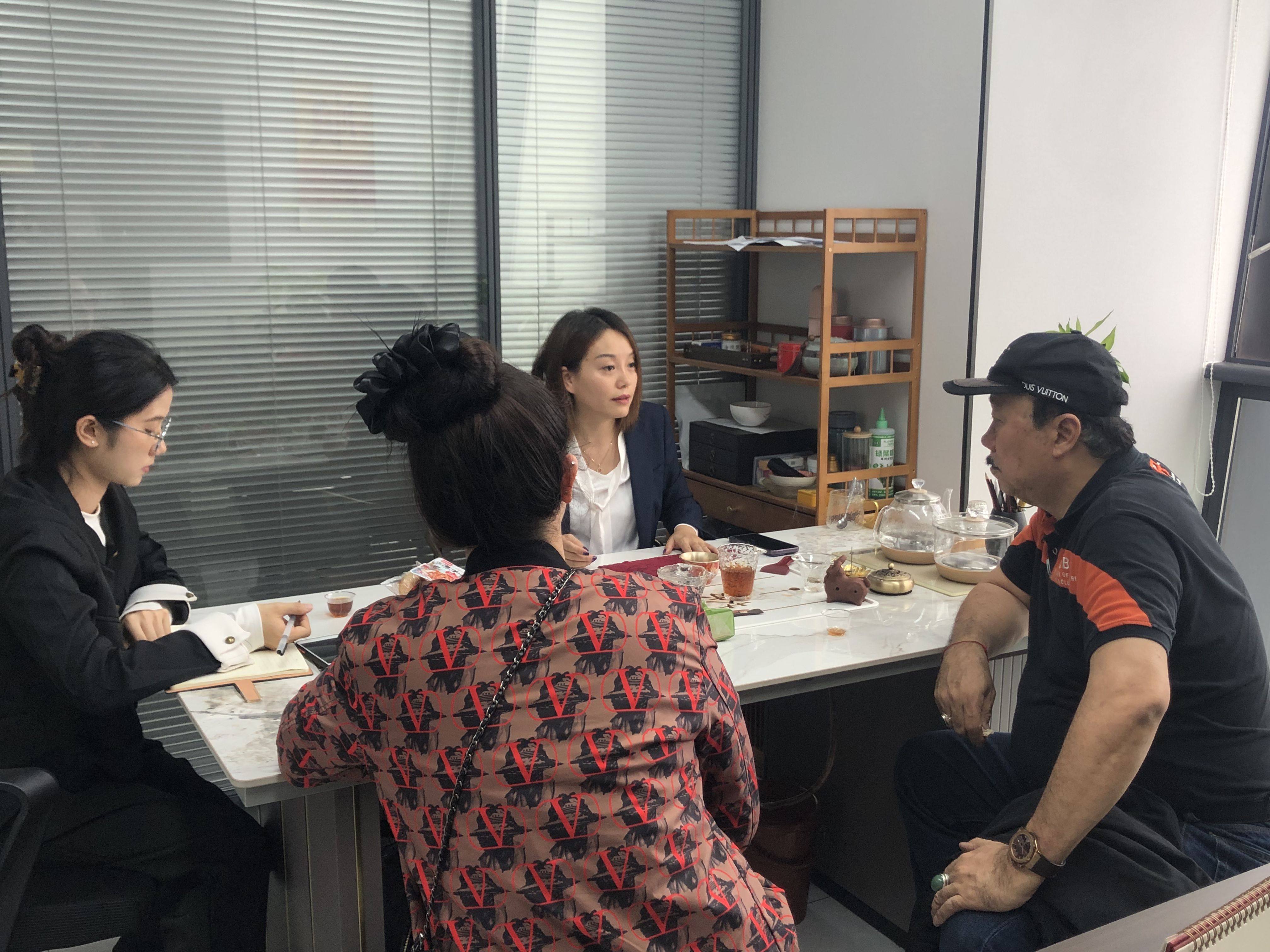 Reception of Singapore customers